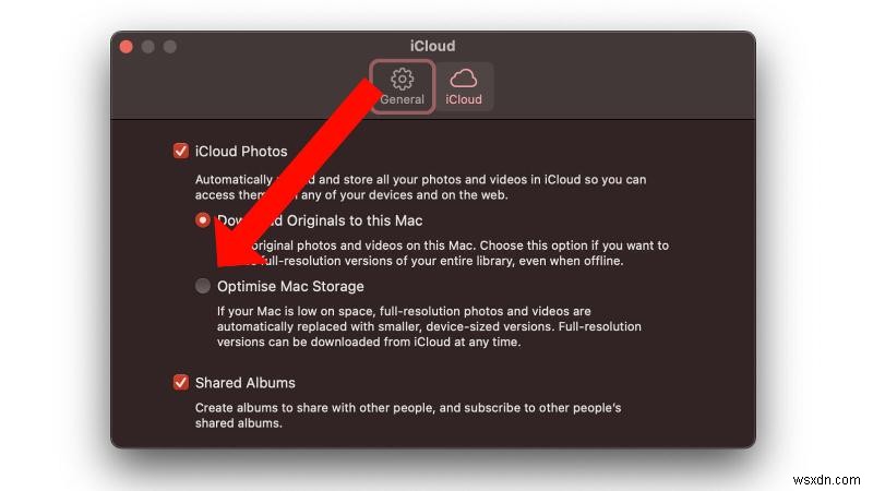 Cách tiết kiệm dung lượng bằng cách chuyển ảnh từ máy Mac sang iCloud 