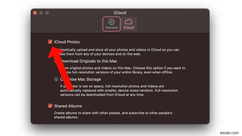 Cách tiết kiệm dung lượng bằng cách chuyển ảnh từ máy Mac sang iCloud 