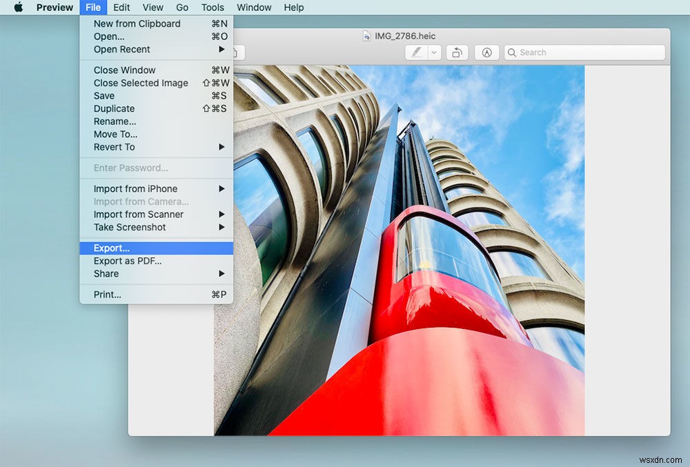 Cách chuyển đổi tệp HEIC sang JPEG trên máy Mac 