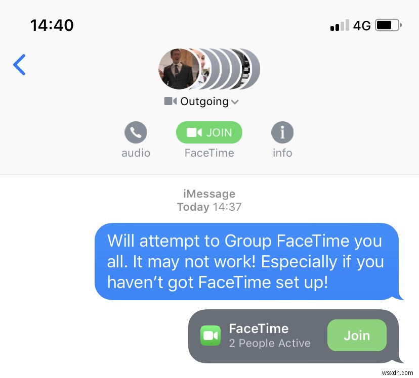 Cách thực hiện cuộc gọi FaceTime nhóm 