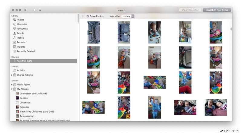Cách chuyển ảnh và video từ iPhone sang Mac 