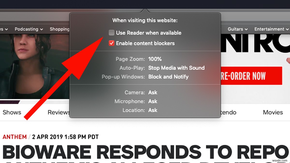 Cách chặn Safari và Chrome trên máy Mac 