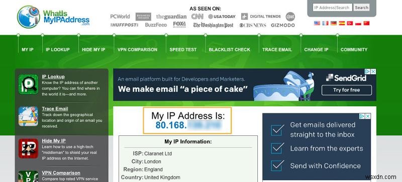 Cách tìm địa chỉ IP máy Mac của bạn 