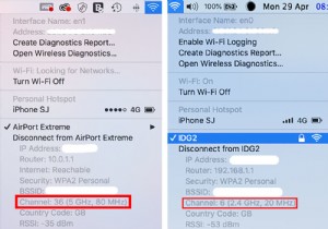 Cách nhận biết Wi-Fi trên máy Mac của bạn là 2,4 GHz hay 5 GHz 