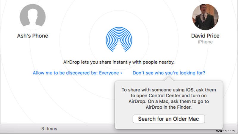 Cách AirDrop trên Mac, iPhone và iPad 