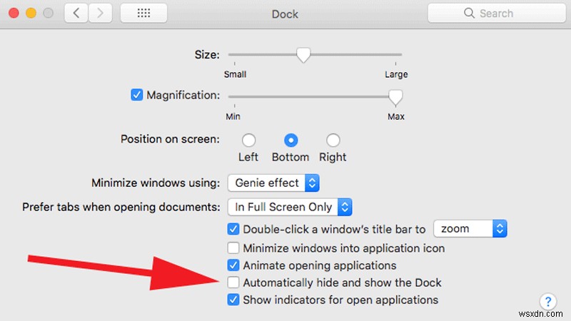 Cách sửa lỗi Dock biến mất trên Mac 