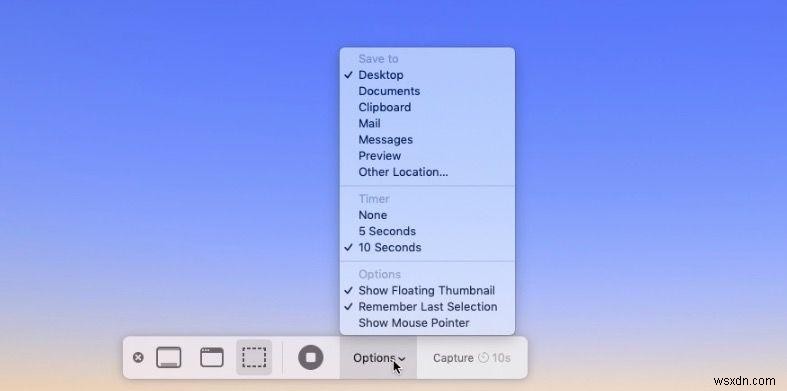 Cách thay đổi nơi lưu ảnh chụp màn hình Mac 