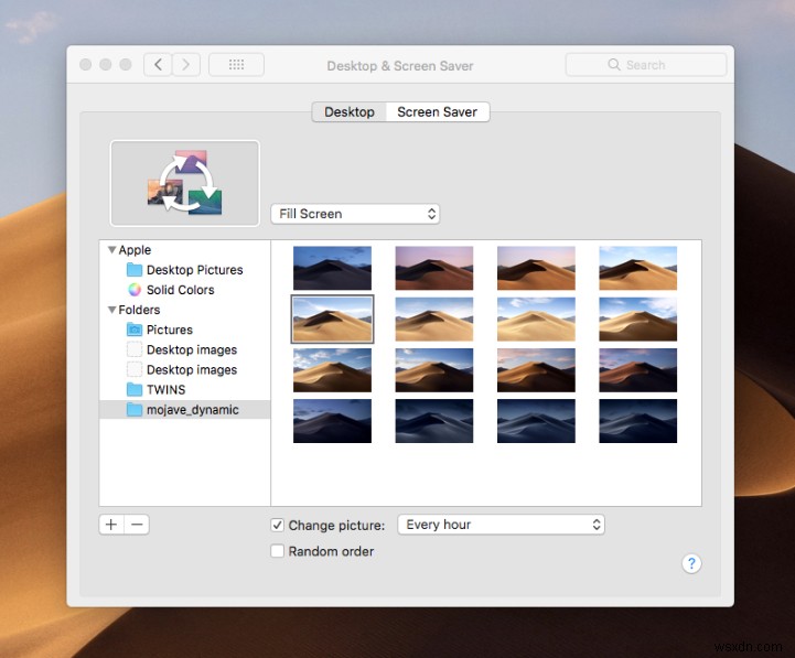 Cách tải hình nền Mojave Dynamic Desktop trên Mac, iPhone và Windows 