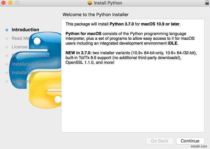 Cách sử dụng Python trên Mac 