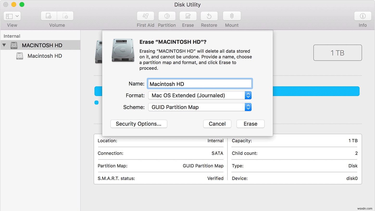 Cách đặt lại máy Mac mà không cần mật khẩu 