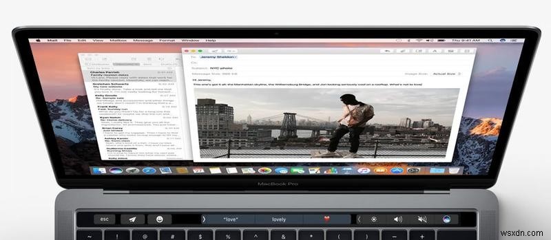 Cách sử dụng Touch Bar trên MacBook Pro 