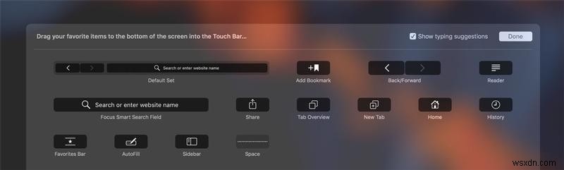 Cách sử dụng Touch Bar trên MacBook Pro 