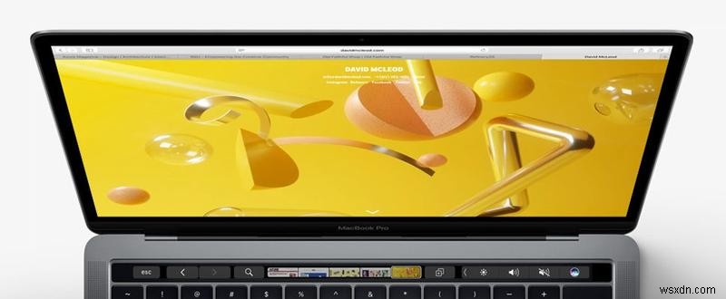 Cách sử dụng Touch Bar trên MacBook Pro 