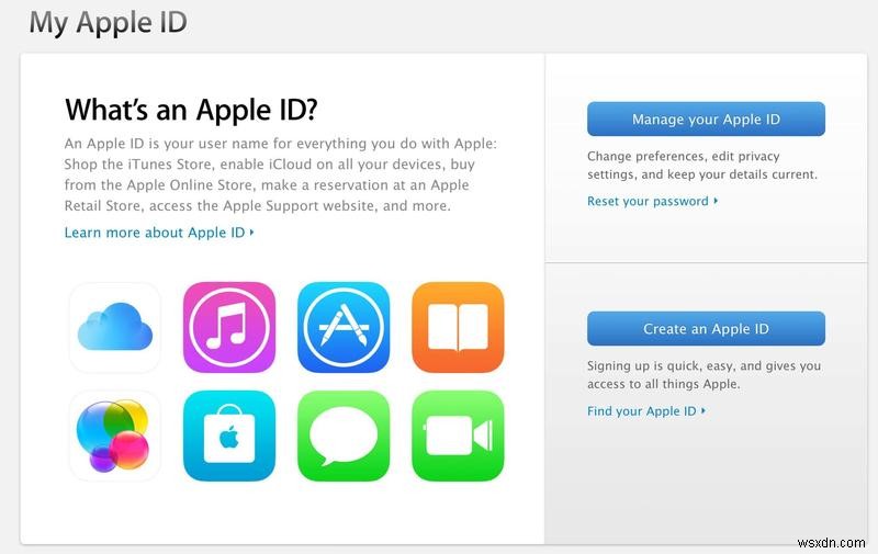 Cách tạo ID Apple 