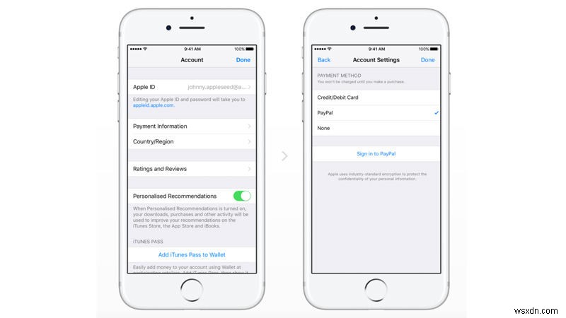 Cách thay đổi thông tin thanh toán Apple ID trên iPhone, iPad, iPod, Mac &PC 