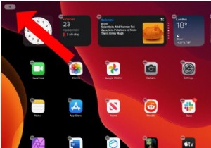 Cách thêm widget vào màn hình chính của iPad 