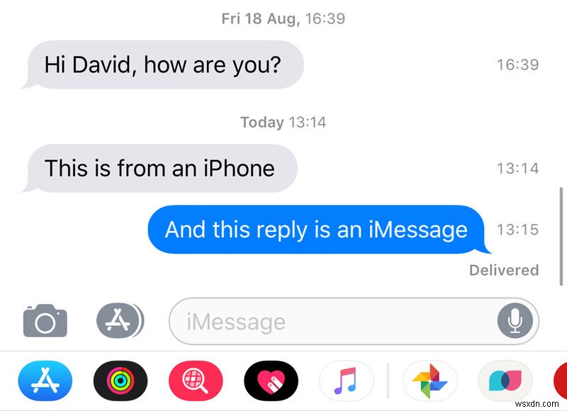 Cách gửi tin nhắn văn bản trên iPhone 