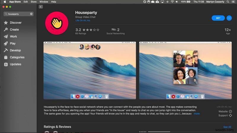 Cách thiết lập và sử dụng Houseparty trên Mac 