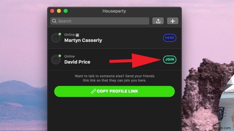 Cách thiết lập và sử dụng Houseparty trên Mac 