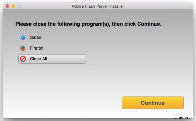 Cách cài đặt Adobe Flash Player trên Mac 