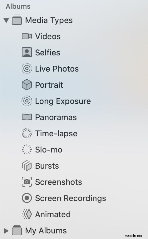 Cách xem ảnh và tạo trình chiếu trên Mac 