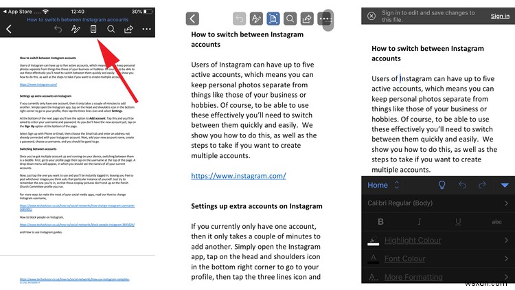 Cách tải Microsoft Office miễn phí trên iPad và iPhone 