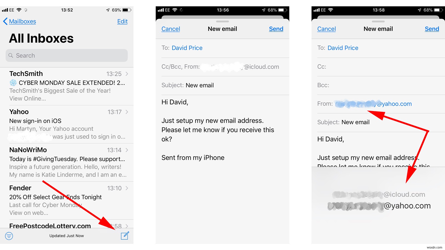 Cách thiết lập và gửi email trên iPhone và iPad 