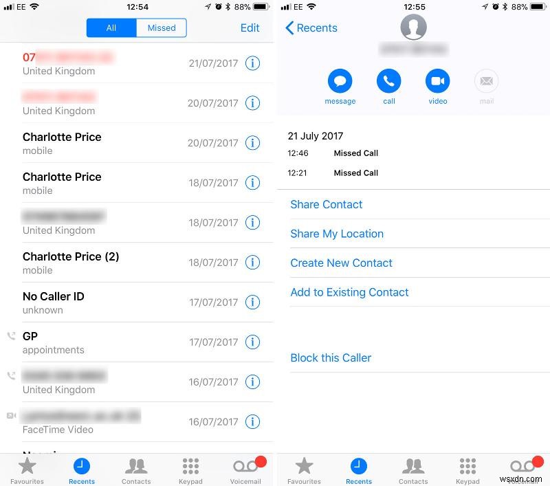 Cách chặn một số trên iPhone 