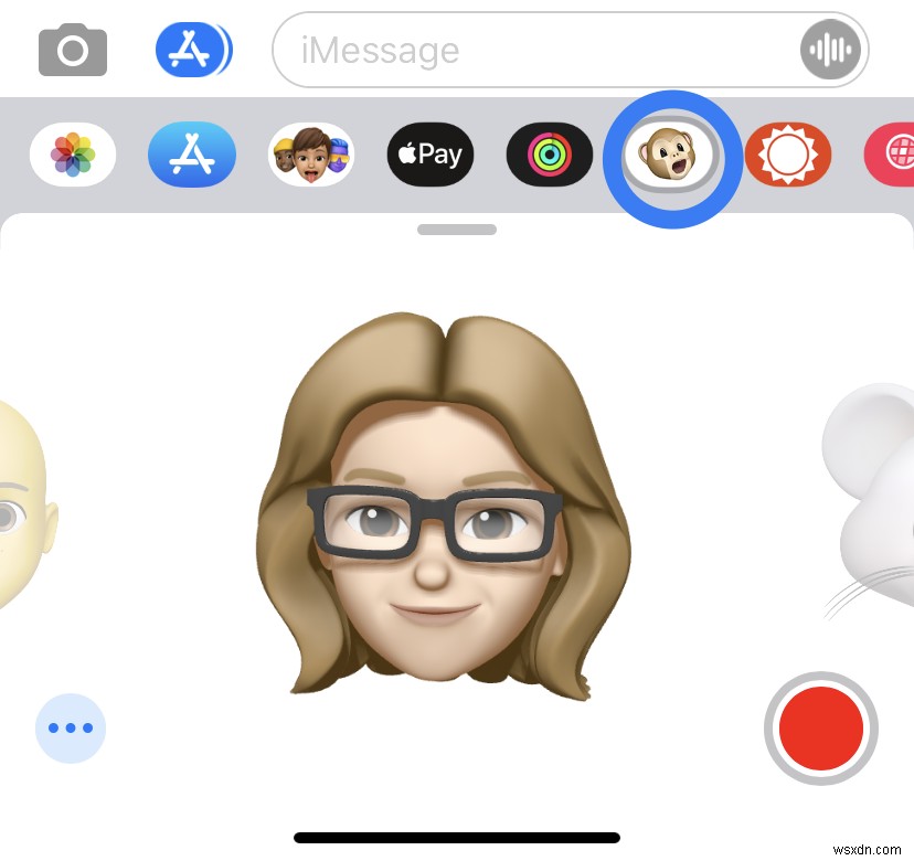 Cách tạo Memoji trên iPhone 