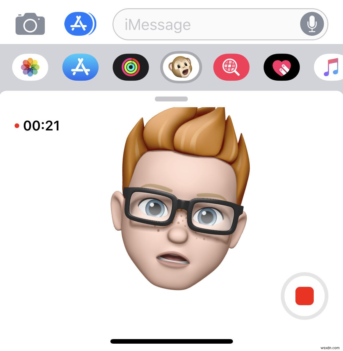 Cách tạo Memoji trên iPhone 