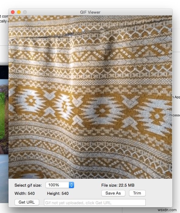 Cách tạo GIF trên Mac 