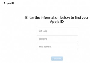 Cách đặt lại ID Apple 