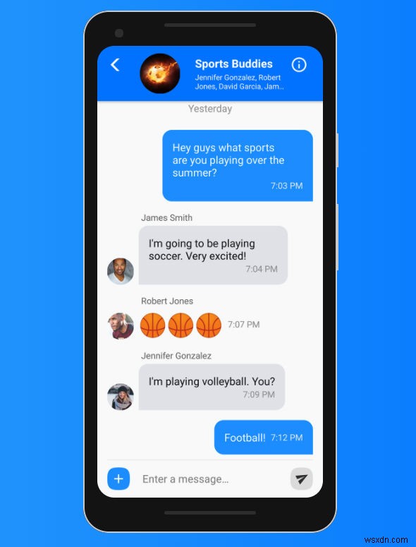 Cách gửi iMessage cho người dùng Android 