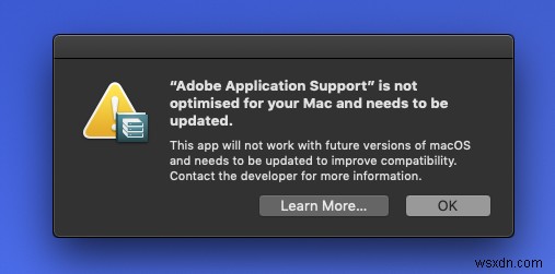 Cách mở các ứng dụng không hoạt động trong Mojave - bao gồm cả Photoshop 