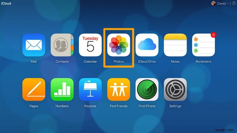 Cách chọn tất cả ảnh trên iCloud 