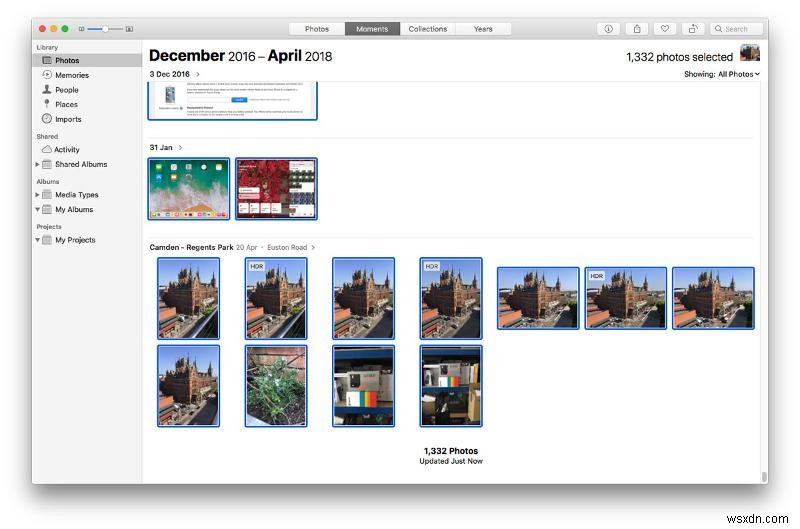 Cách tải ảnh từ iCloud sang Mac 
