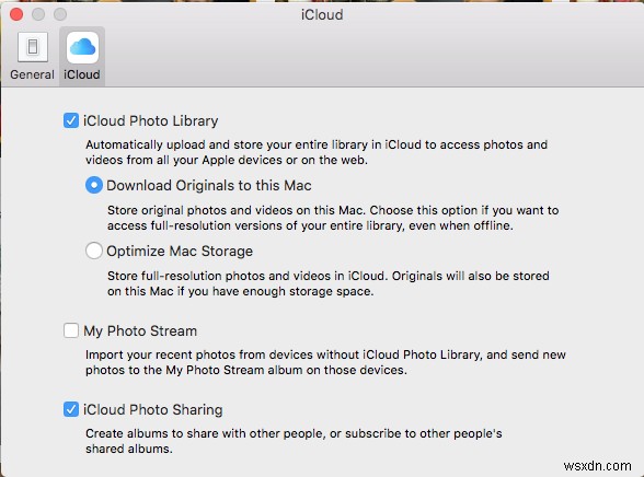 Cách tải ảnh từ iCloud sang Mac 