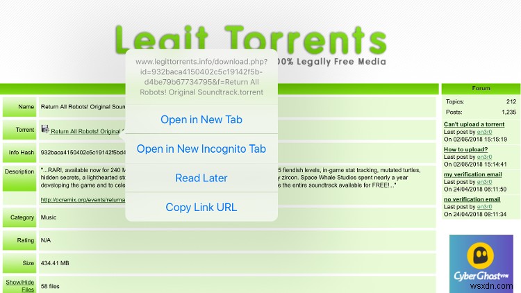 Cách tải torrent trên iPad (không cần bẻ khóa) 
