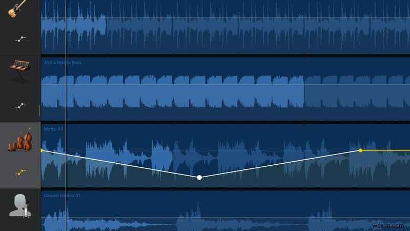 Cách chỉnh sửa trong GarageBand cho iPad và iPhone 