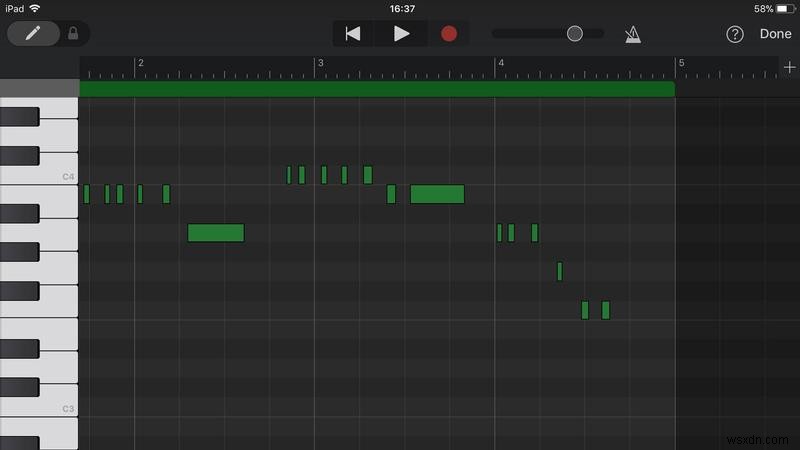 Cách chỉnh sửa trong GarageBand cho iPad và iPhone 