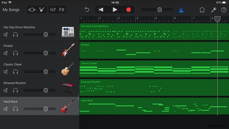 Cách tạo một bài hát trong GarageBand cho iPhone và iPad 