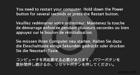 Cách khắc phục màn hình xanh trên máy Mac 