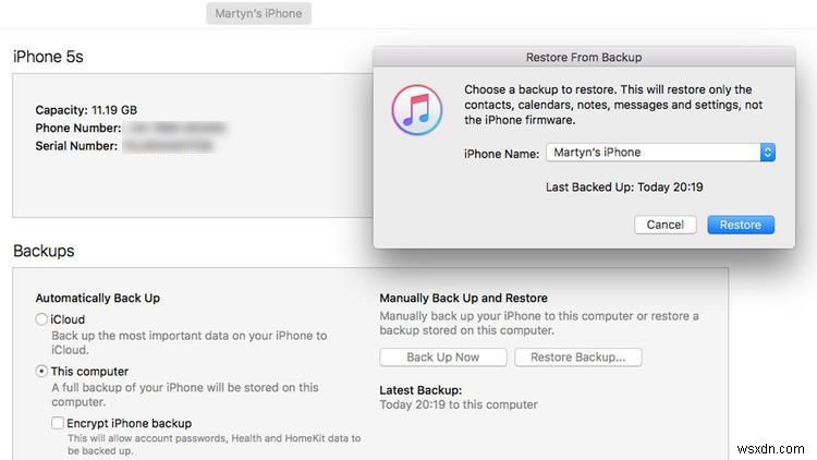 Cách khôi phục iPhone hoặc iPad từ bản sao lưu iCloud hoặc iTunes 