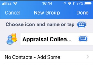 Cách thiết lập nhóm liên hệ trên iPhone và iPad 