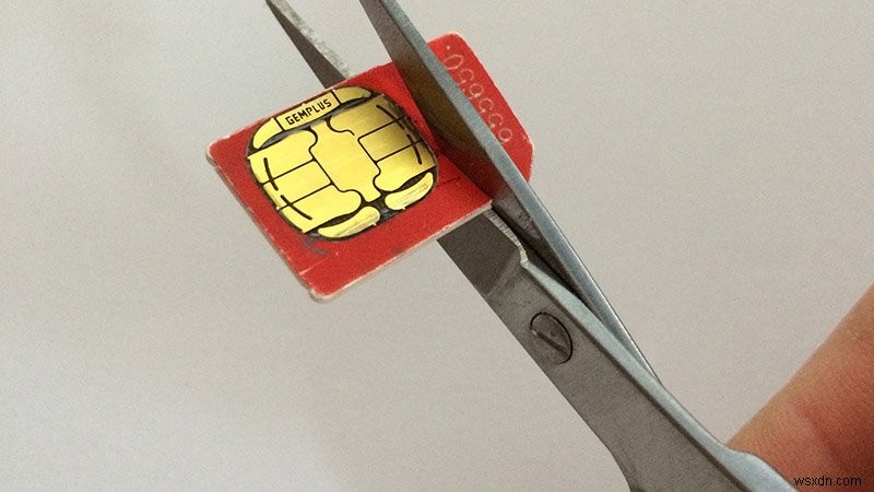 Cách cắt thẻ SIM và tạo nano-SIM cho iPhone 