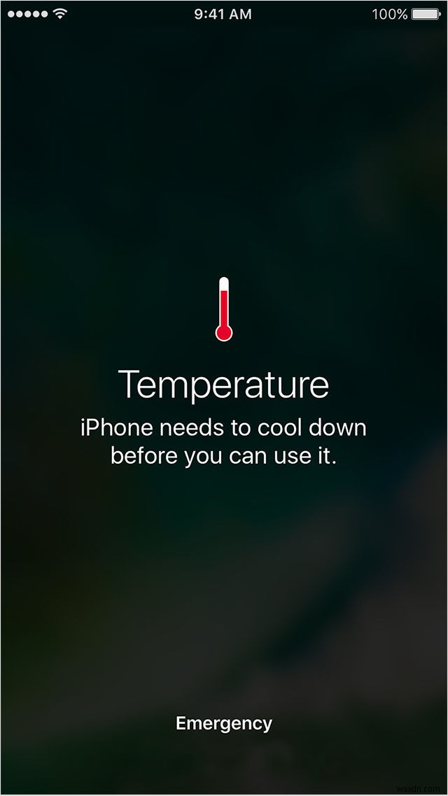 Cách hạ nhiệt iPhone đang nóng 