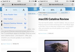 Cách thay đổi kích thước văn bản trong Safari trên iPhone 