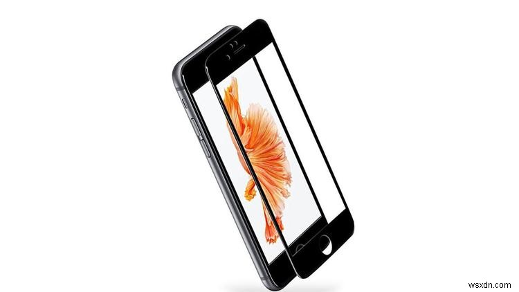 Làm thế nào để có màn hình đen phía trước trên iPhone 7 màu đỏ 