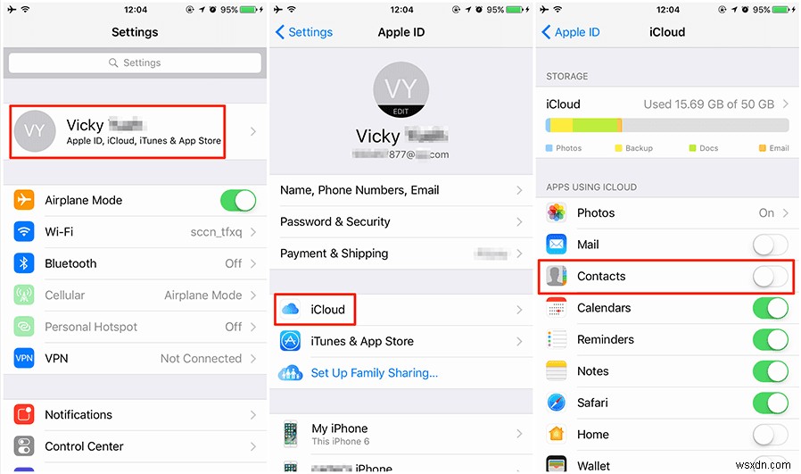 Làm thế nào để Lấy Danh bạ từ iCloud sang iPhone một cách dễ dàng? 