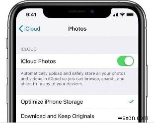 Làm thế nào để chuyển ảnh từ một tài khoản iCloud sang một tài khoản khác 